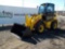 Yanmar V8 Rubber Tired Loader, Cab c/w Joystick Controls, Bucket & Forks (6