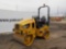 2017 CAT CB2.7 Double Drum Vibrating Roller c/w Roll Bar, 47