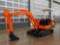 1991 Kubota KX-027 Mini Excavator, Canopy, Rubber Tracks, Backfill Blade, S