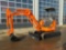 Kubota U30-3S Mini Excavator, Canopy, Rubber Tracks, Backfill Blade, Swing