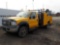 2006 Ford 550 4x4 Service Truck, Single Cab, 6.0 Diesel Engine, Automatic T