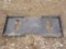 Quick Attach Plate to suit Skidsteer Loader Serial: 6778-19