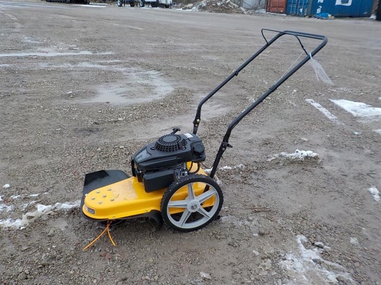 Gas Weed Trimmer on Wheels Serial: 5478-41