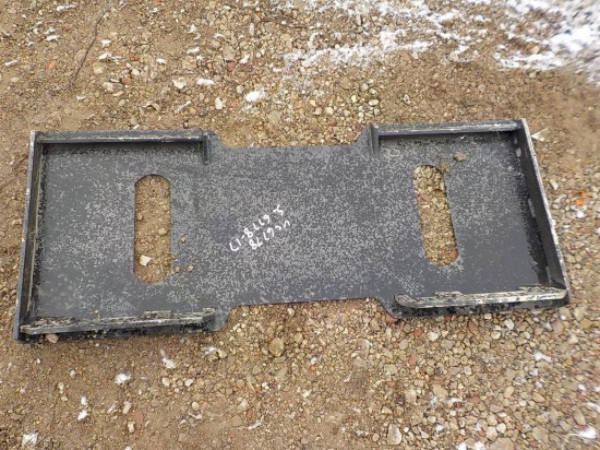 Quick Attach Plate to suit Skidsteer Loader Serial: 6778-17