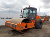 2015 Hamm 3411 Single Drum Vibrating Roller, Cab c/w A/C, 84