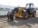 2015 CAT TH417GC Turbo Powershift Telehandler, Cab, 8,000 lbs Max. Lift Cap