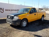 2008 Ford F150 4x2 Pickup Truck, Extended Cab, 4.2 V6 Engine c/w A/C Serial