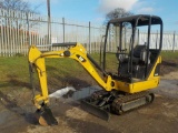 2013 CAT 301.4C Mini Excavator, Rubber Tracks, Backfill Blade, Swing Boom,