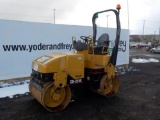 2007 CAT CB224E Double Drum Vibrating Roller c/w Roll Bar, 47