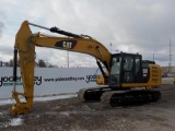 2017 CAT 320FL Hydraulic Excavator, Cab, 27