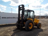 2007 JCB 926 4WD Rough Terrain Forklift, Cab, 5,732 lbs Max. Lift Capacity,