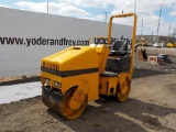 1999 Ingersoll Rand DD-16 Double Drum Vibrating Roller c/w Roll Bar, 39