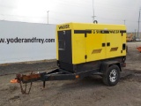 Wacker Neuson  G50 80 KvA Single Axle Generator Serial: 5148365