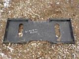 Quick Attach Plate to suit Skidsteer Loader Serial: 6778-18