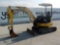 2011 Komatsu PC27MR-3 Mini Excavator, Rubber Tracks, Canopy, Swing Boom, Ba