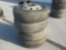 255/70/22.5 Tires c/w Rims (4 of) Serial: 10141-172