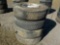 295/75/22.5 Tires c/w Rims (4 of) Serial: 10141-03