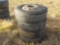 285/70/19.5 Tires c/w Rims (4 of) Serial: 10141-134