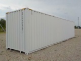 40' HC Container c/w 4 No. Side Doors, 1 No. End Door Serial: HPCU4037256