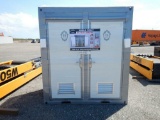 Portable Toilet c/w Double Closestools Serial: 6452-48