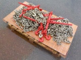 Ratchet Binder (5 of) c/w Chains (10 of) Serial: 6452-50