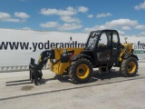 2013 CAT TH414C Turbo Powershift Telehandler, Cab, QH, 8,000 lbs Max. Lift