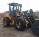 2012 John Deere 544K Wheeled Loader, Cab, Valve, QC c/w Bucket Serial: 1DW5