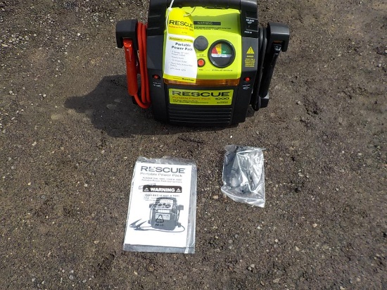 Rescue 1000 Professional Jump Start System Serial: 5478-44