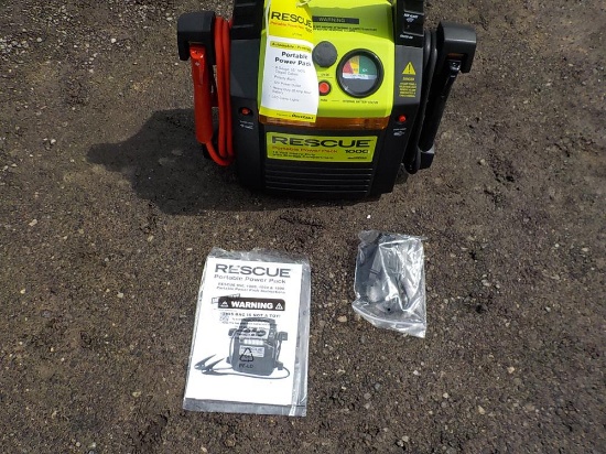 Rescue 1000 Professional Jump Start System Serial: 5478-45