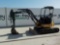 2012 John Deere 35D Mini Excavator, OROPS, Rubber Tracks, Backfill Blade, S