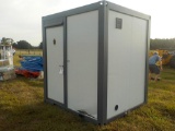 Portable Toilet c/w Shower Unit (DAMAGED)