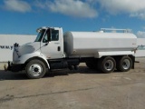 2008 International 8600 6x4 Water Truck c/w 6 Cylinder International Diesel