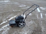 Gas Weed Trimmer on Wheels