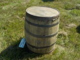 52 Gallon Whiskey Barrel, White Oak