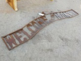 10' Metal Welcome To The Ranch Sign