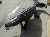 Aluminum Alligator, Life Size