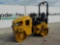 2018 CAT CB2.7 Double Drum Vibrating Roller c/w Roll Bar, 47