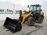 Case 321F Rubber Tired Loader, Cab, QC c/w Joystick Controls, Bucket & Fork