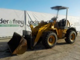 2012 Kawasaki 45ZV-2 Rubber Tired Loader, OROPS, QC c/w Bucket & Forks