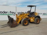 2013 Kawasaki 45ZV-2 Rubber Tired Loader, OROPS, QC c/w Bucket & Forks