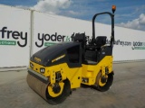 2018 Bomag BW120AD-5 Double Drum Vibrating Roller c/w Roll Bar, 47