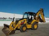 2011 CAT 420E Turbo Backhoe Loader, OROPS, Aux. Hydraulics, Joystick Contro