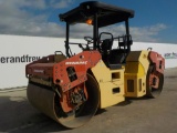 2011 Dynapac CC424HF Double Drum Vibrating Roller, OROPS c/w Joystick Contr