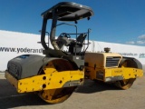 2012 Volvo DD112HF Double Drum Vibrating Roller, OROPS c/w 78