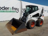 2009 Bobcat S300 Skidsteer Loader c/w EROPS, Hydraulics, Bucket, A/C, Heate