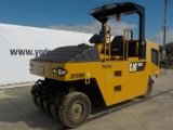 2014 CAT CW14 Pnuematic Tired Roller, OROPS, Water System