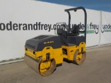 1999 Bomag BW120AD-3 Double Drum Vibrating Roller c/w Roll Bar, 47