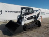 2014 Bobcat T750 Tracked Skidsteer Loader, Piped c/w OROPS, Bucket