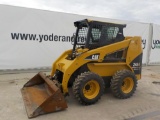 2005 CAT 248B Skidsteer Loader c/w OROPS, Hydraulics, Bucket, Joystick Cont