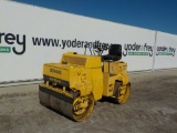 1990 Bomag BW120AD Double Drum Vibrating Roller c/w Open Operator Station,